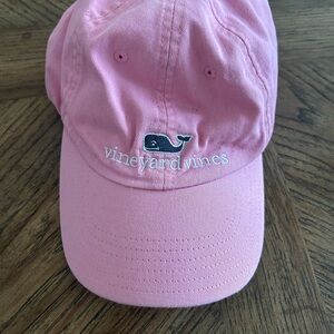 Vineyard Vines Pink Baseball Cap